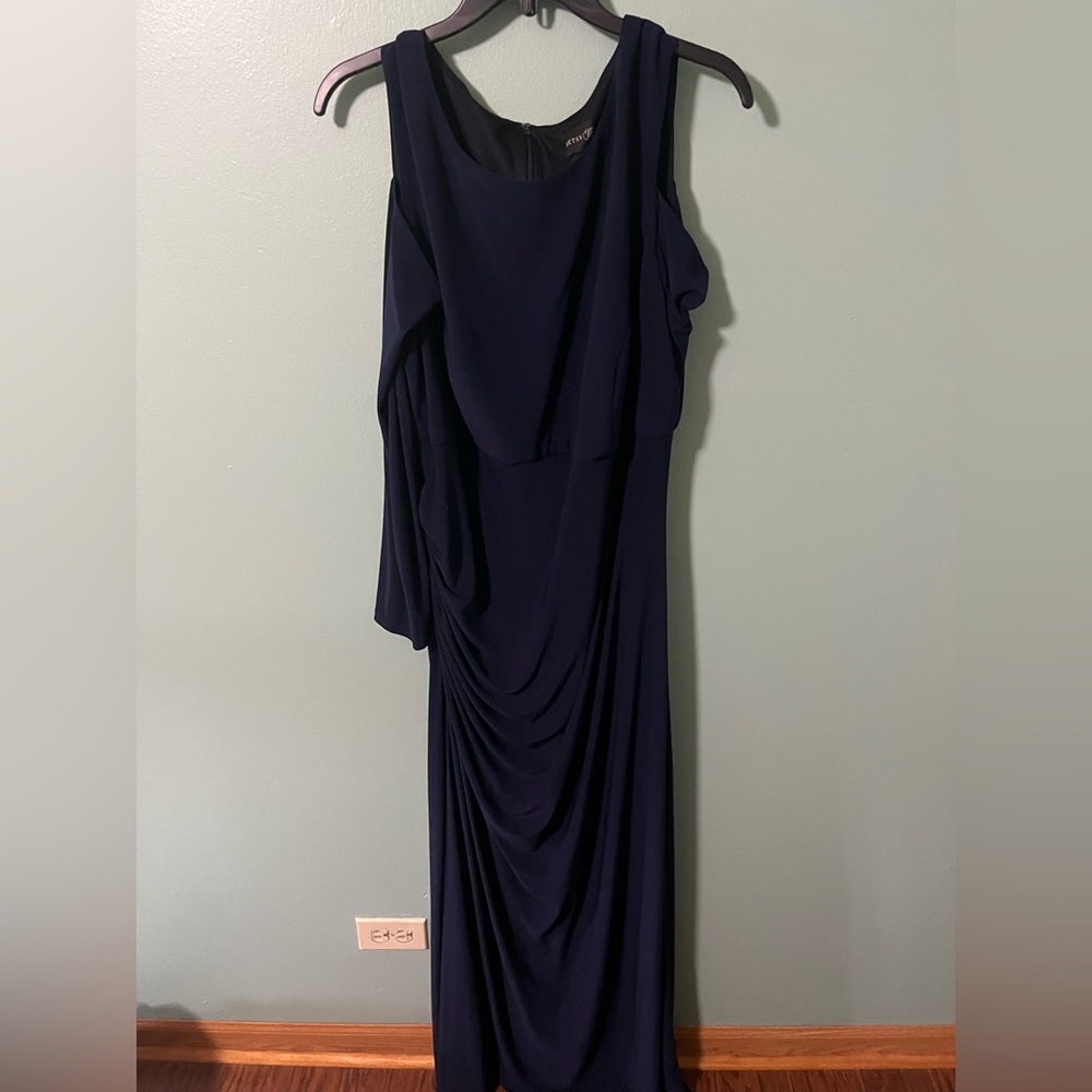 Betsy and Adam Navy Blue dress